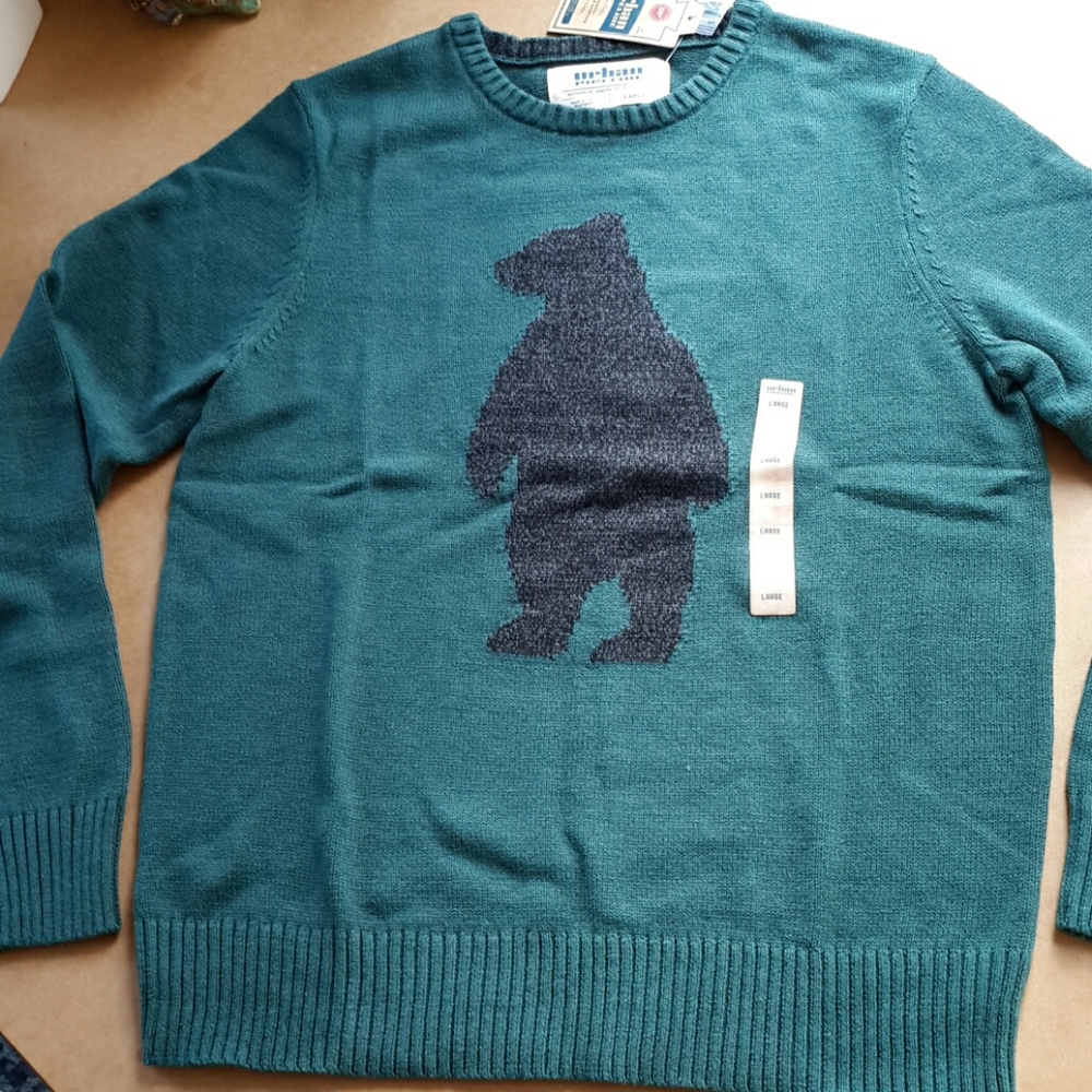 NWT Urban Pipeline Bear sweater